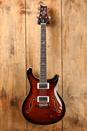 PRS SE Hollowbody II Piezo Black Gold Burst (mit LR Baggs-System)