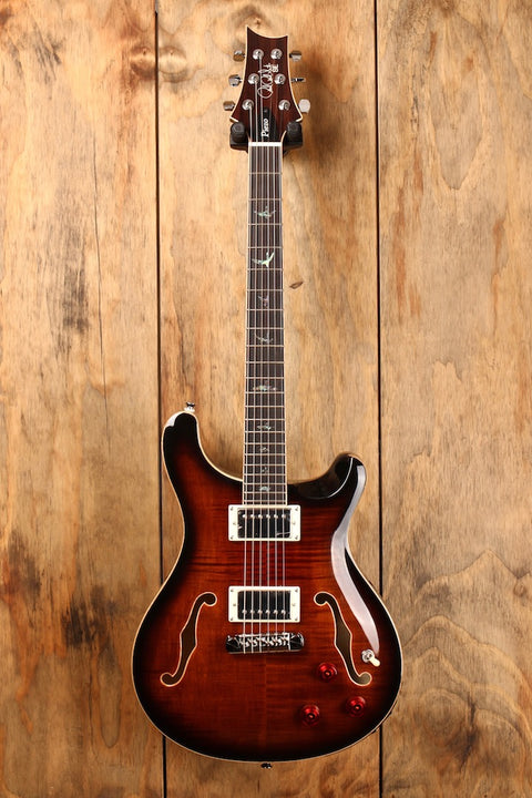 PRS SE Hollowbody II Piezo Black Gold Burst (mit LR Baggs-System)