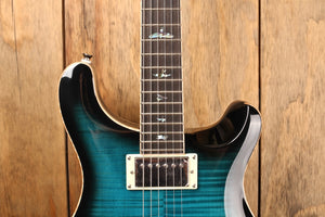 PRS SE Hollowbody II Piezo Peacock Blue Smokeburst (mit LR Baggs-System)