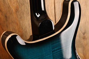 PRS SE Hollowbody II Piezo Peacock Blue Smokeburst (mit LR Baggs-System)