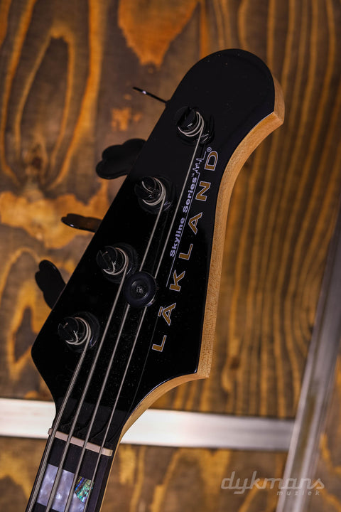 Lakland Skyline S44-64 Geezer Butler Unterschrift Schwarz