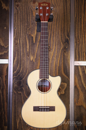 Kala Tenor-Ukulele mit massiver Fichtendecke und Cutaway
