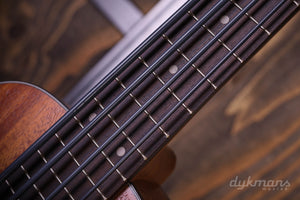 Kala U-Bass Rumbler Mahagoni, bundiert