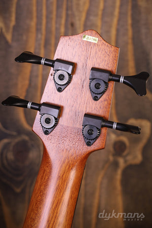 Kala U-Bass Rumbler Mahagoni, bundiert