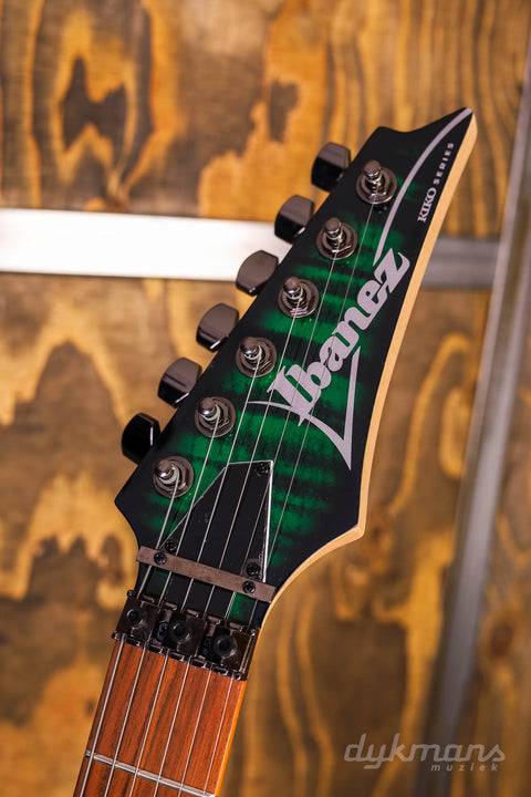 Ibanez KIKOSP3 Transparenter Smaragd Burst Kiko Loureiro