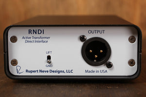 Rupert Neve entwirft RNDI Active DI