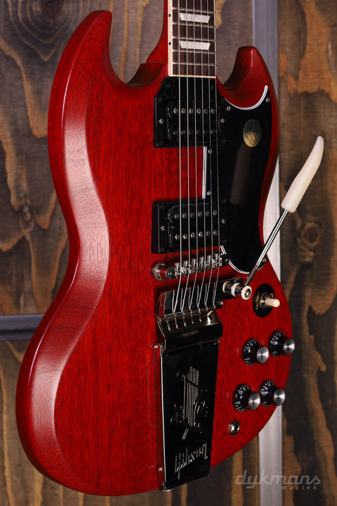Gibson SG Standard '61 Maestro Vibrola Faded Vintage Kirsche