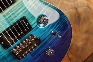 PRS Wood Library Custom 24 Blue Fade (Limitiert) #0310629