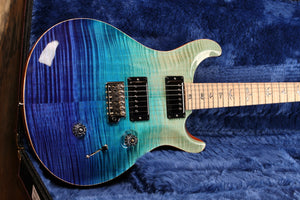 PRS Wood Library Custom 24 Blue Fade (Limitiert) #0310629