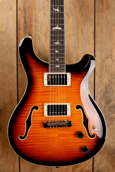 PRS SE Hollowbody II Tri-Color Sunburst