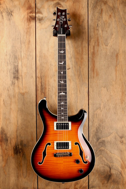 PRS SE Hollowbody II Tri-Color Sunburst