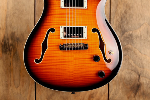 PRS SE Hollowbody II Tri-Colour Sunburst