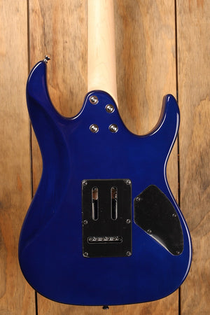 Ibanez GRX70QAL Transparent Blue Burst (Linkshänder)