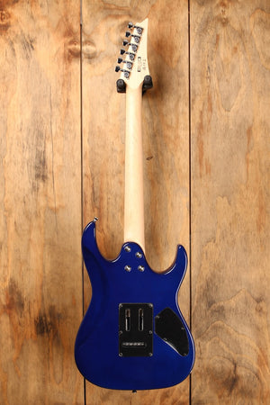 Ibanez GRX70QAL Transparent Blue Burst (Linkshänder)
