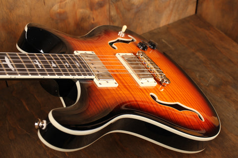 PRS SE Hollowbody II Tri-Color Sunburst