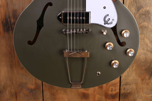 Epiphone Casino getragen olivgrün