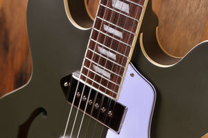 Epiphone Casino getragen olivgrün