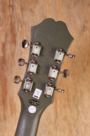 Epiphone Casino getragen olivgrün