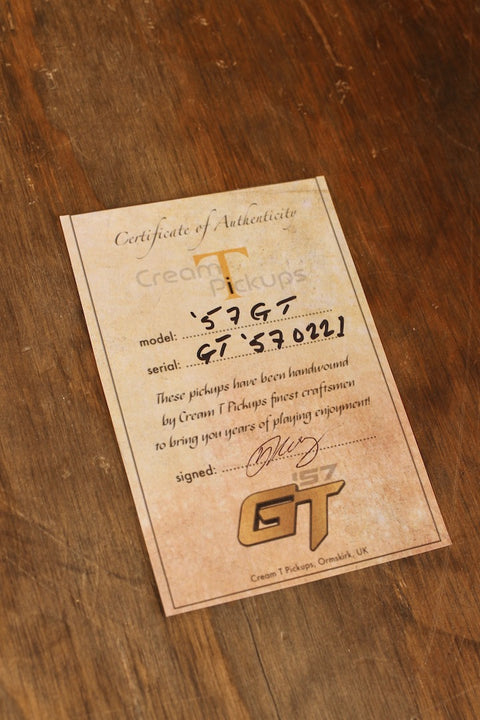 Creme T '57 GT gealtertes Nickel (Set)