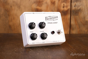 Benson Vorverstärkerpedal (Boost/Overdrive) Tuxedo White