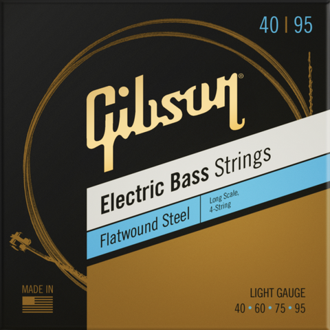 Gibson E-Bass-Saiten Flatwound Long Scale 4-saitig